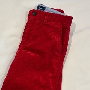 Polo Ralph Lauren Boy’s Red Corduroy Pants